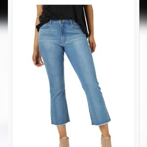 Womena Wrangler 27x36 Kick Flare Bootcut Jeans High Waisted